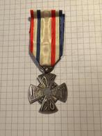 Medaille mobilisatie kruis in ZILVER!, Verzamelen, Ophalen of Verzenden, Landmacht, Nederland, Lintje, Medaille of Wings