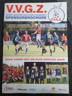 Sponsorbrochure vv VVGZ, Ophalen of Verzenden, Nieuw, Overige binnenlandse clubs, Boek of Tijdschrift