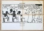 Kuifje in Kongo poster - Hergé - Het Laatste Nieuws - 1993, Ophalen of Verzenden, Kuifje, Gebruikt, Plaatje, Poster of Sticker