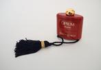 YSL parfum miniatuur met tassel Opium - P, Ophalen of Verzenden, Miniatuur, Zo goed als nieuw, Gevuld
