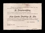 Priesterwijding Hub Meessen Roermond Wylre Scheulder 1948., Ophalen of Verzenden