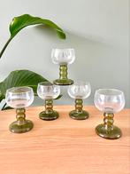 5 vintage Roemer glazen wijnglazen borrelglazen, Ophalen of Verzenden