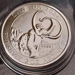 2024 Woolly Mammoth - Ice Age of Canada - 2 oz Silver, Postzegels en Munten, Munten | Amerika, Zilver, Ophalen of Verzenden, Noord-Amerika