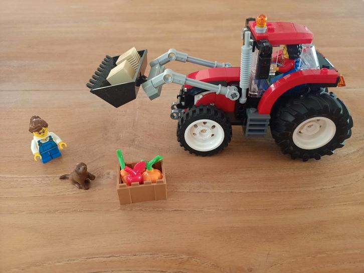 Lego City Tractor 60287 - Compleet!, Kinderen en Baby's, Speelgoed | Duplo en Lego, Zo goed als nieuw, Lego, Complete set, Ophalen of Verzenden
