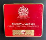 Oud Benson & Hedges sigaretten voor KLM blikje, 1950/60, Ophalen of Verzenden, Gebruikt, Tabaksdoos of Verpakking