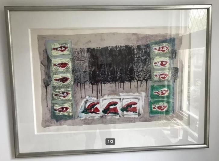 Richard Smeets / Pasar Malam / GROOT FORMAAT, Antiek en Kunst, Kunst | Litho's en Zeefdrukken, Ophalen