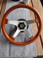 vintage oldtimer alfa romeo houten sportstuur, Auto-onderdelen, Besturing, Alfa Romeo, Ophalen of Verzenden