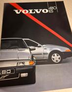 Dikke introductie folder Volvo 480ES óók kleur en bekleding, Ophalen of Verzenden, Zo goed als nieuw, Volvo