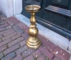 Koperen kandelaar tafelkandelaar kerkkandelaar 32,5 cm. hoog, Antiek en Kunst, Ophalen of Verzenden, Koper of Brons