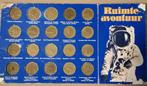 Shell munten Ruimteavontuur - 1970, Postzegels en Munten, Ophalen, Nederland, Munten