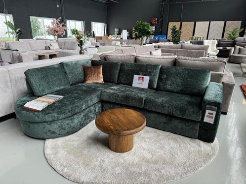Direct ophalen | Aanbieding | boucle lounge bank | Utrecht, Huis en Inrichting, Banken | Bankstellen, Nieuw, Hoekbank, Vierpersoons of meer