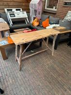 Houten Bijzettafel - 120 cm, Antiek en Kunst, Ophalen