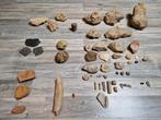 Hobbyverzameling fossielen (55 stuks), Verzamelen, Mineralen en Fossielen, Ophalen of Verzenden, Fossiel