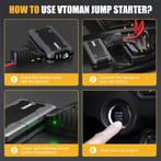 Draagbare Auto Jump Starter -Power Bank- 1500A, Verzenden, Nieuw