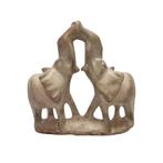 Vintage spekstenen olifanten, Verzamelen, Beelden en Beeldjes, Ophalen of Verzenden, Zo goed als nieuw, Dier