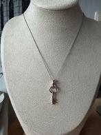 Ti Sento ketting met  hanger sleutel, Verzenden, Zo goed als nieuw, Zilver
