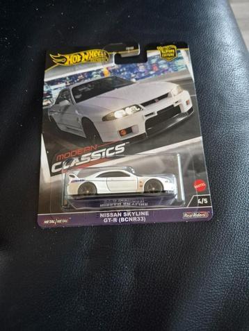 hot wheels Nissan Skyline GT-R BCNR33 Wit beschikbaar voor biedingen