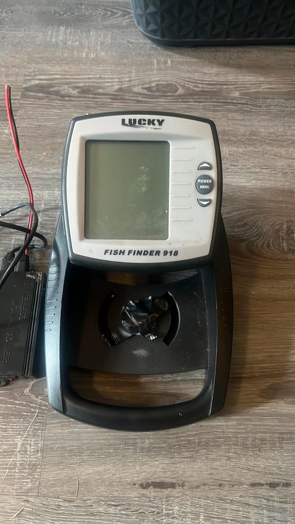 Lucky Voerboot Fishfinder met Versterker, Watersport en Boten, Hengelsport | Karpervissen, Gebruikt, Complete set, Ophalen of Verzenden
