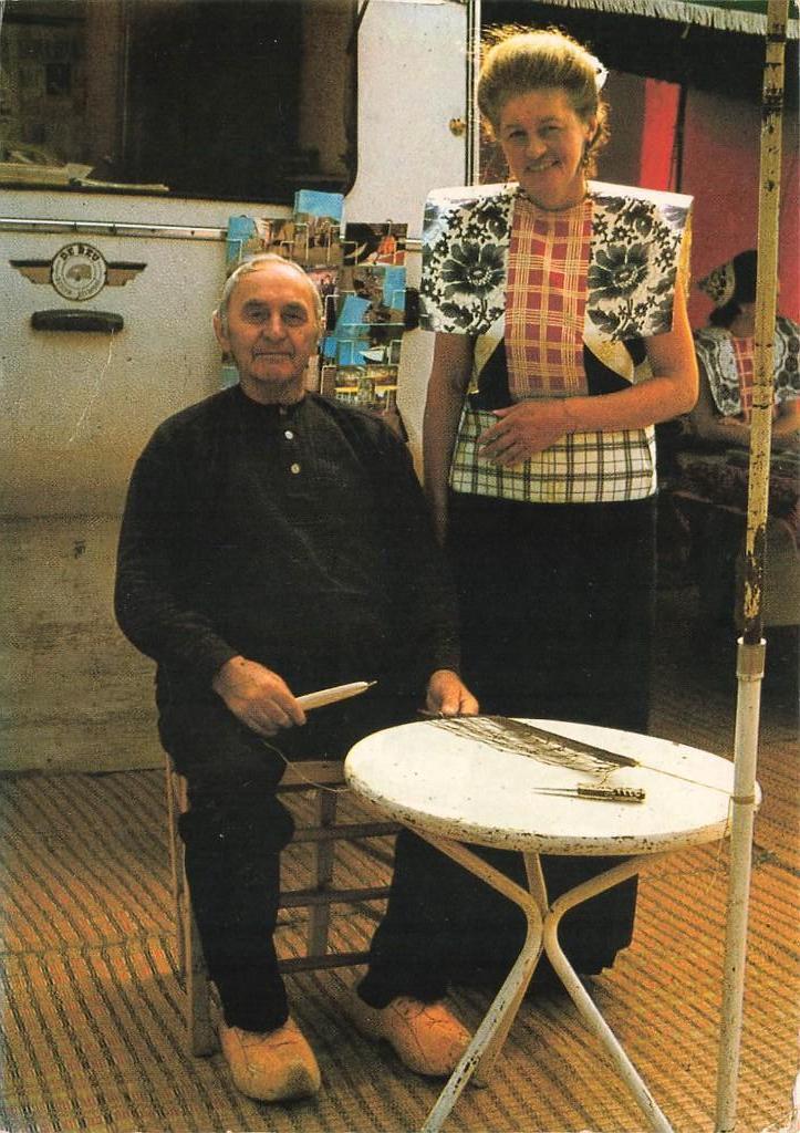 Spakenburg, Klederdracht, Ophalen of Verzenden, 1960 tot 1980, Gelopen, Utrecht