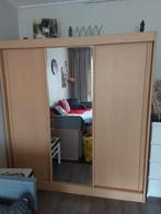 Kledingkast, 3 schuifdeuren, Huis en Inrichting, Kasten | Kledingkasten, Ophalen, Gebruikt, 150 tot 200 cm, Met hangruimte
