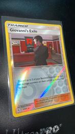 Giovanni Exile 57/68 reverse holo! Hidden fates! Pokemon, Ophalen of Verzenden, Zo goed als nieuw