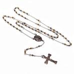 Rozenkrans Ketting Unisex - 316L Stalen Zilverkleur-Goudkleu, Sieraden, Tassen en Uiterlijk, Kettingen, Birgitta-Gracht 33, 6465 EL Kerkrade, Nederland