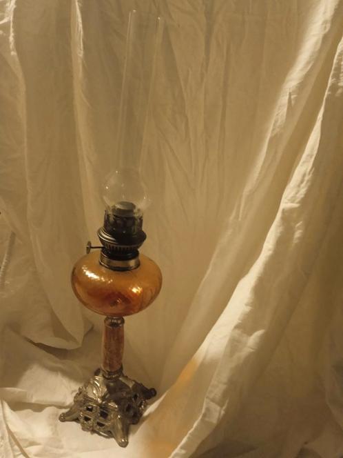 Olielamp Art Nouveau, Antiek en Kunst, Antiek | Lampen, Ophalen