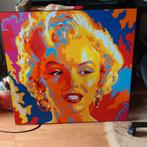Marilyn Monroe Kunstdruk V. Gorsky 85x85, Ophalen, Overige typen, Zo goed als nieuw, 75 tot 100 cm