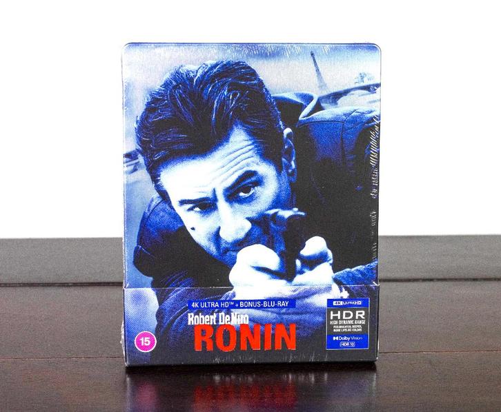 Ronin 4K UHD + Blu-Ray STEELBOOK (UK Import), Cd's en Dvd's, Blu-ray, Nieuw in verpakking, Actie, Ophalen of Verzenden
