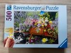 Ravensburger puzzel 500 XL stukjes Bloemschikking, Ophalen of Verzenden, 500 t/m 1500 stukjes, Zo goed als nieuw