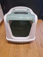 Kattenbak groot mintgroen  Moderna, Ophalen of Verzenden, Zo goed als nieuw