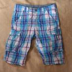Leuke blauw-geruite korte broek.Mt 164.Merk 62 Loose Fit, Kinderen en Baby's, Kinderkleding | Maat 164, Broek, ., Ophalen of Verzenden