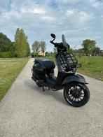 Vespa Sprint – glans zwart-full option-In topstaat!, Ophalen, Gebruikt, Overige modellen, Maximaal 45 km/u