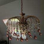 Teardrop kroonluchter vintage/ Hollywood Regency (Murano)., Huis en Inrichting, Lampen | Hanglampen, Ophalen of Verzenden, Zo goed als nieuw