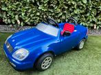 Trapauto mercedes SLK blauw, Verzamelen, Ophalen, Gebruikt