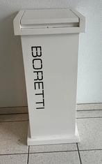 Witte Boretti Vuilnisbak60 L- Stijlvol en Praktisch, Huis en Inrichting, Woonaccessoires | Prullenbakken, Ophalen, Gebruikt, 40 liter of meer