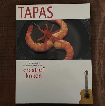 NIEUW Kookboek Creatief koken - TAPAS beschikbaar voor biedingen