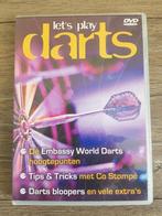 W) Dvd Let's play DARTS: Embassy World Darts - Tips & Tricks, Sport en Fitness, Darts, Ophalen of Verzenden, Nieuw, Overige typen