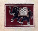 Oriëntaals tapijtje India Olifant 91/70, Antiek en Kunst, Antiek | Kleden en Textiel, Ophalen of Verzenden