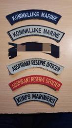 Diverse straatnamen Koninklijke Marine, Ophalen of Verzenden, Marine, Nederland, Embleem of Badge