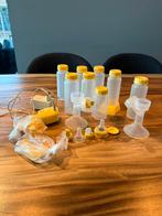 Medela kolf en flesjes, Ophalen of Verzenden, Zo goed als nieuw, Borstkolf