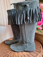 Kickers laarzen 37 suede ibiza boho style franjes, Kleding | Dames, Schoenen, Ophalen of Verzenden, Zo goed als nieuw, Bruin, Hoge laarzen