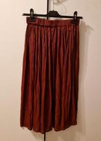 H&m roestbruine midi rok maat 38 valt als maat 36, Ophalen of Verzenden, Zo goed als nieuw, Maat 36 (S), Onder de knie