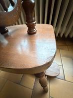 Antiek spinnewiel met lampenkap, Hobby en Vrije tijd, Spinnewielen en Spinnen, Ophalen, Gebruikt, Spinnewiel