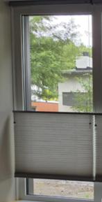 Luxaflex Duette Shade plissé licht doorlatend - 76 x 167 cm, Huis en Inrichting, Stoffering | Gordijnen en Lamellen, Ophalen, Gebruikt