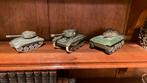 3 oude speelgoed tanks made western Germany, Antiek en Kunst, Antiek | Speelgoed, Ophalen of Verzenden