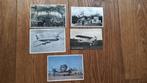 5 Oude ansichtkaarten vliegtuigen, Verzamelen, Ansichtkaarten | Themakaarten, 1940 tot 1960, Gelopen, Voertuig, Verzenden