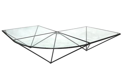 Paolo Piva Style “ALANDA” Salontafel Coffee Table Design, Huis en Inrichting, Tafels | Salontafels, Gebruikt, Minder dan 50 cm