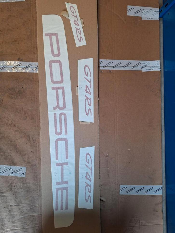 Porsche Cayman GT4 RS Originele Stickers - Nieuw, Auto diversen, Autostickers, Ophalen of Verzenden
