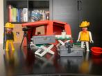 Playmobil safari tent -3413- vintage 1980, Ophalen of Verzenden, Zo goed als nieuw, Complete set